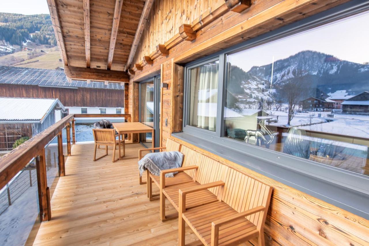 Chalet'S Das Dorf Wald im Pinzgau Exterior foto